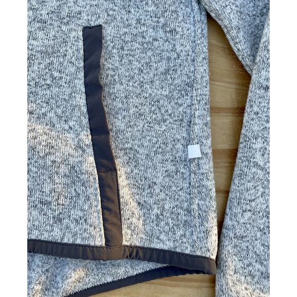 LULULEMON Fleece Full Zip Jacket Gray Athleisure Sporty Warm Women’s SIZE 6 - Picture 3 of 8